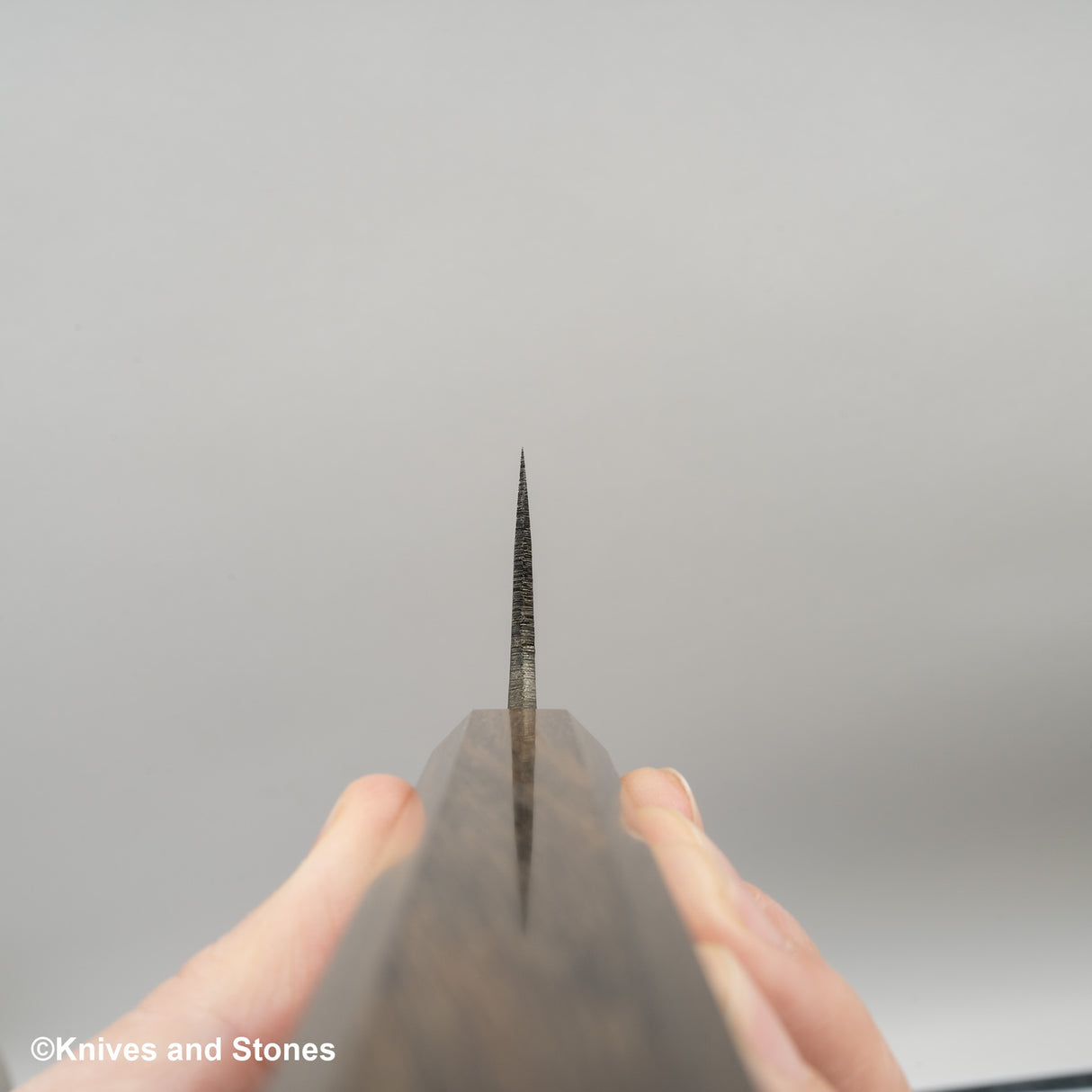 Hatsukokoro Kurokuma Blue 2 Kurouchi Santoku 165mm