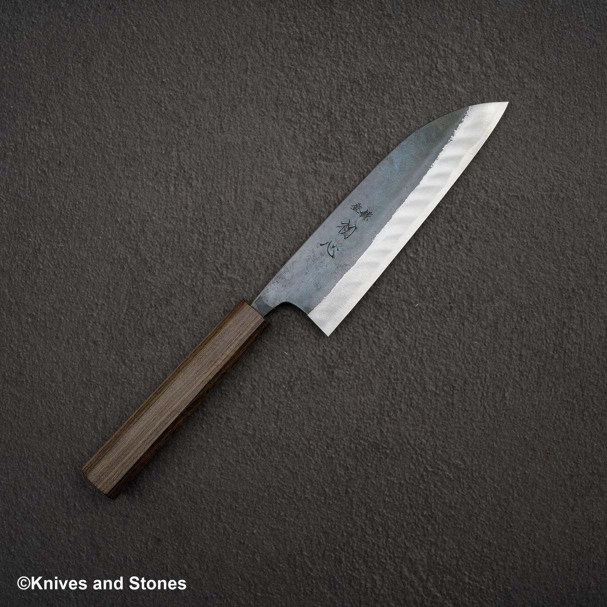 Hatsukokoro Kuronami Blue 2 Kurouchi Santoku 165mm