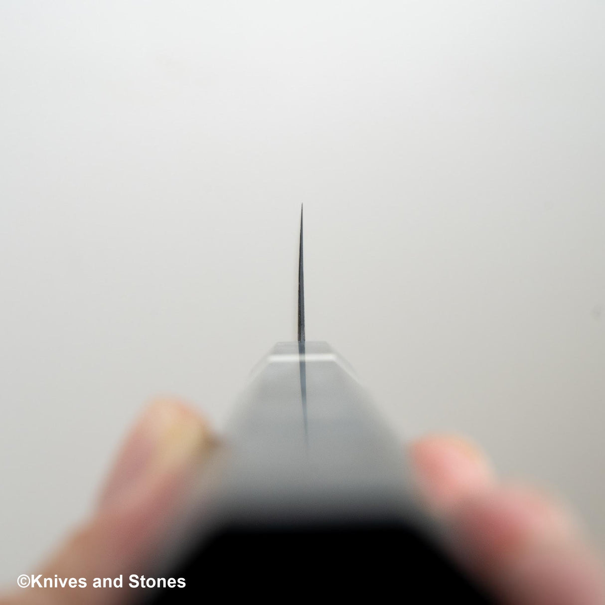 Hatsukokoro Saihyo SG2 Kurozome Black Damascus Santoku 180mm Birch