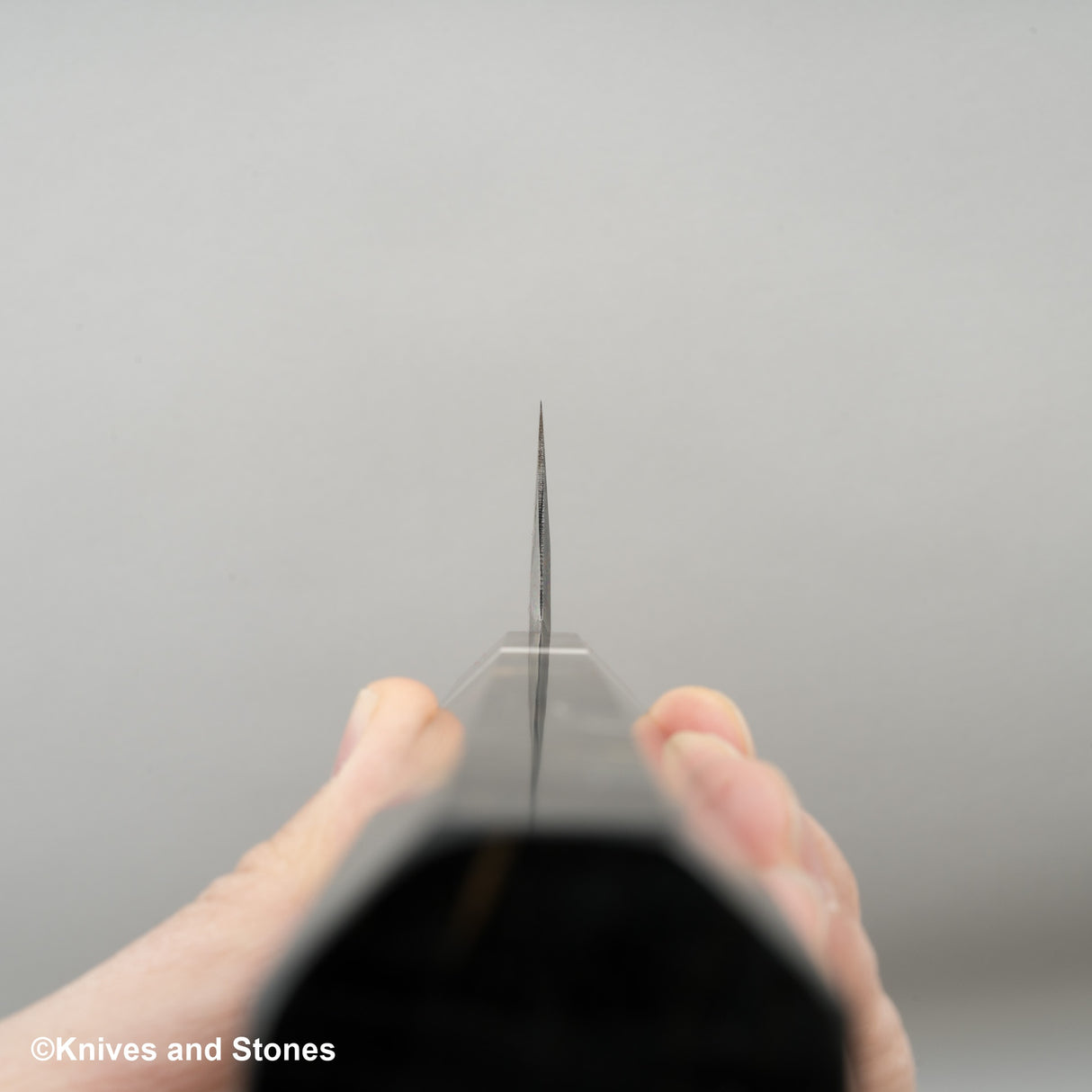 初心 x 中川聰 藍色 1 大馬士革牛刀 240mm