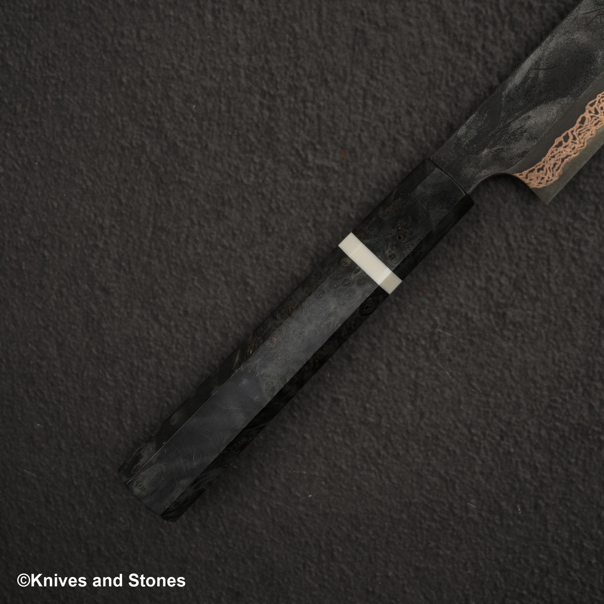 Hatsukokoro x Nigara Yorokobi SLD 銅大馬士革 Sujihiki 270 毫米樺木手柄