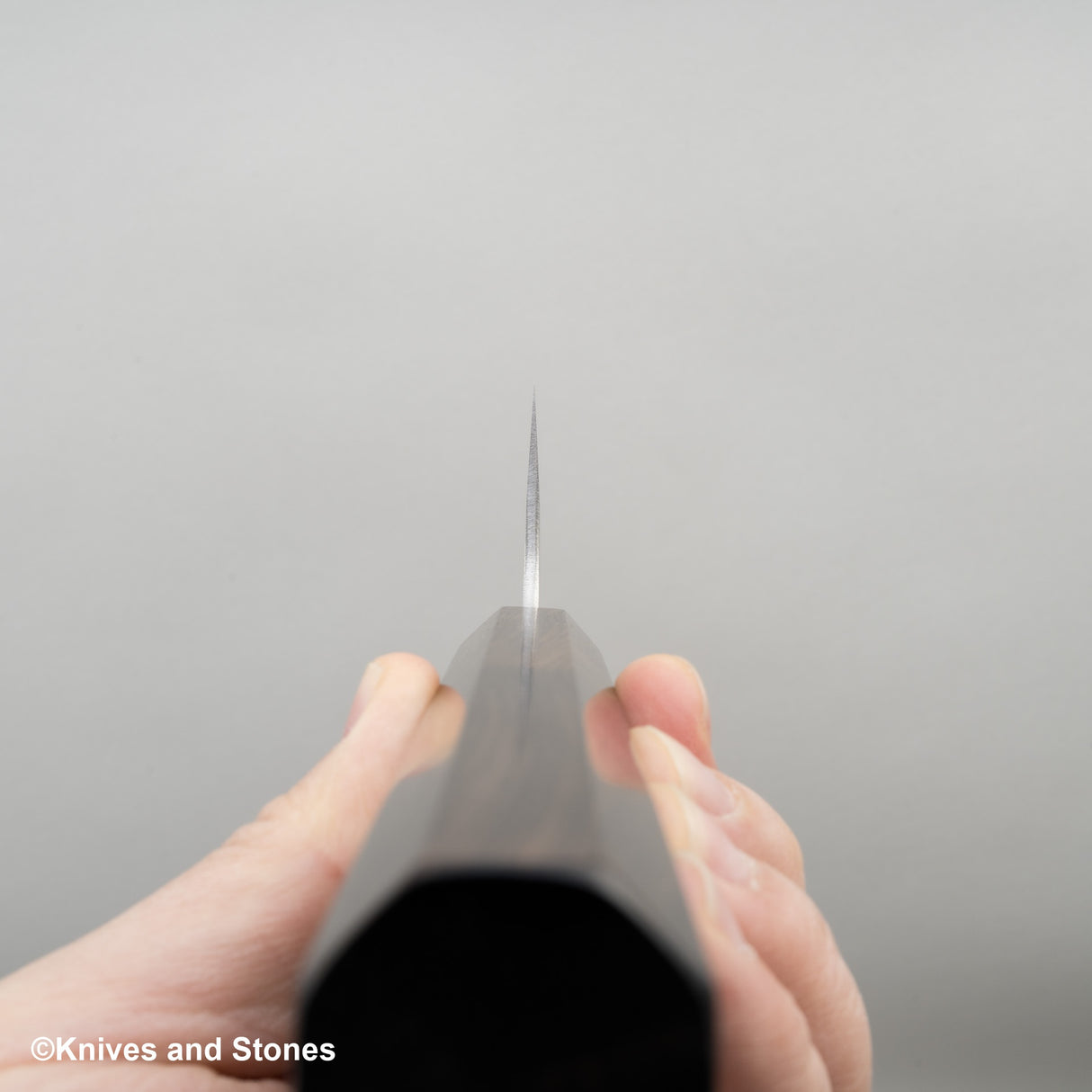 初心 x Yoshikane White 2 Nashiji Gyuto 240mm 不鏽鋼包層