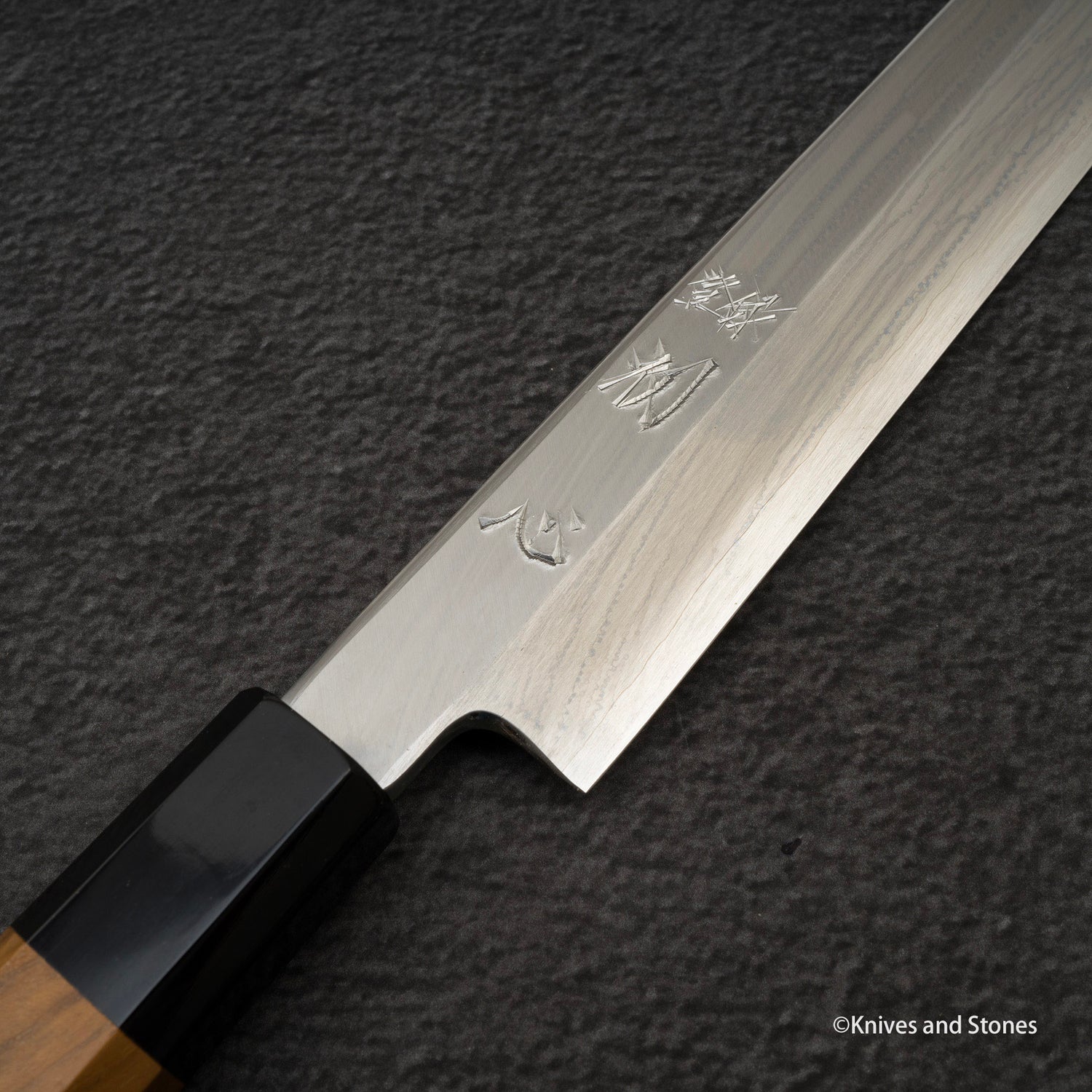 Satoshi Nakagawa Ginsan Kasumi Kiritsuke Shaped (K-tip) Yanagiba 270 mm