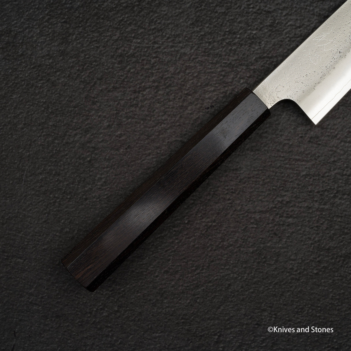 Hatsuokokoro x Yoshikane SKD Nashiji Sujihiki 240mm Ebony Handle