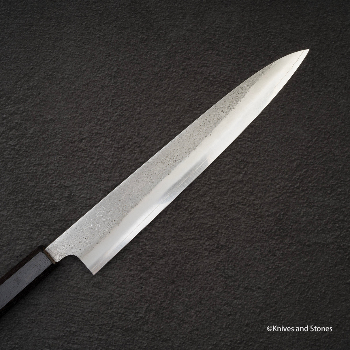 Hatsuokokoro x Yoshikane SKD Nashiji Sujihiki 240mm Ebony Handle