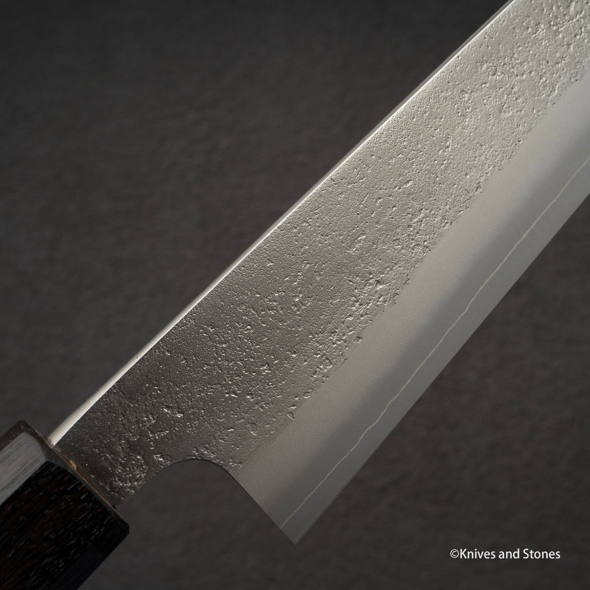 Hatsuokokoro x Yoshikane SKD Nashiji Sujihiki 240mm Ebony Handle
