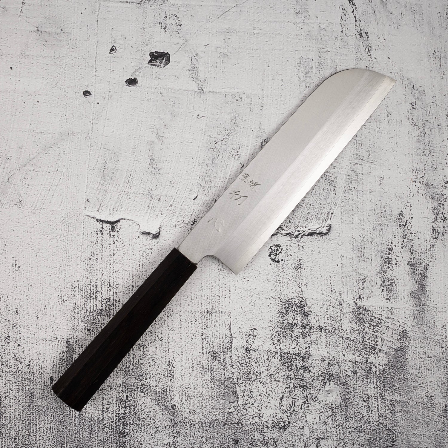 Hatsukokoro x Myojin Shirasagi Ginsan Kamagata Usuba 210mm