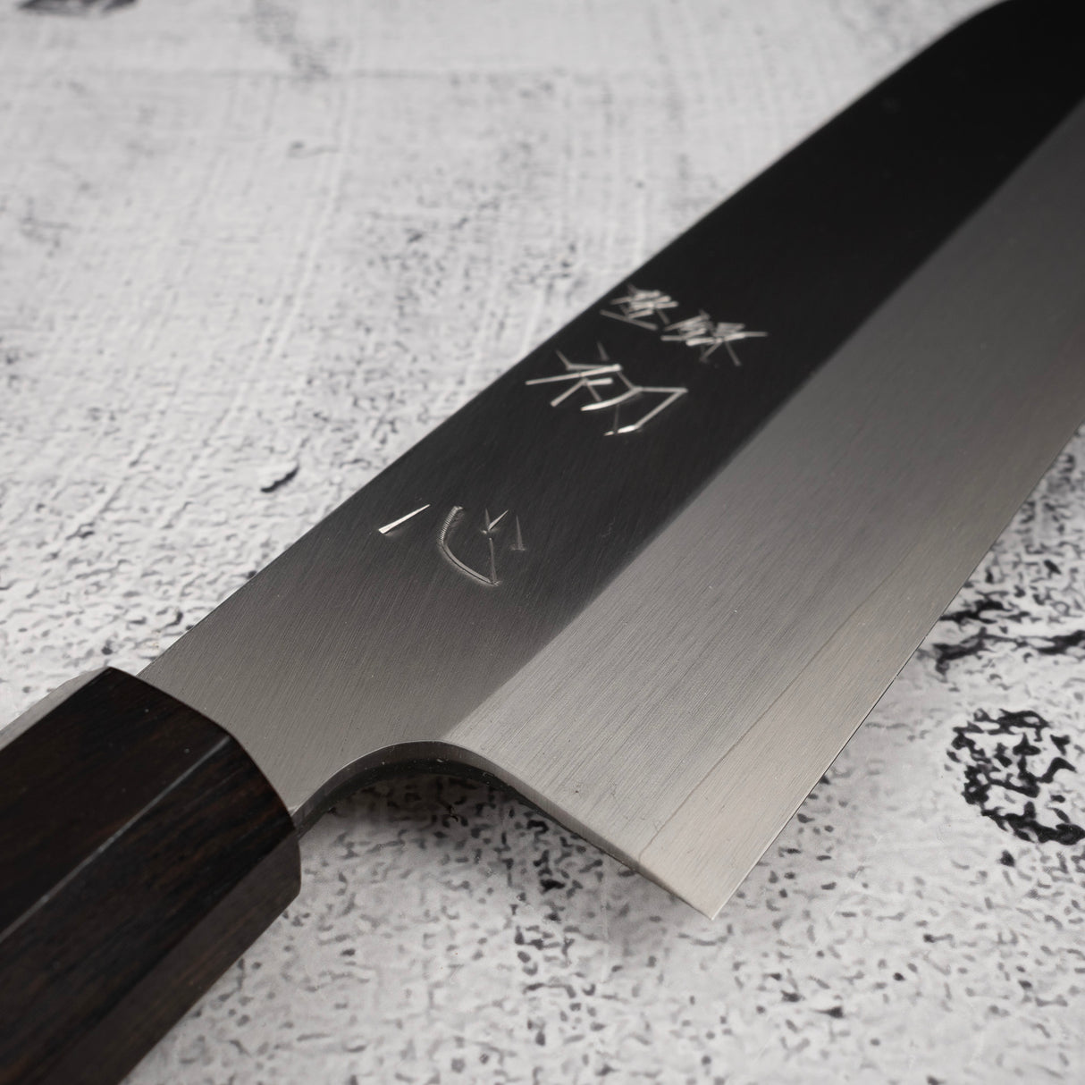 Hatsukokoro x Myojin Shirasagi Ginsan Kamagata Usuba 210mm