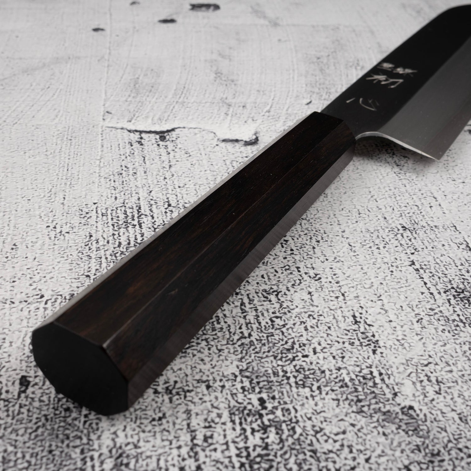 Hatsukokoro x Myojin Shirasagi Ginsan Kamagata Usuba 210mm