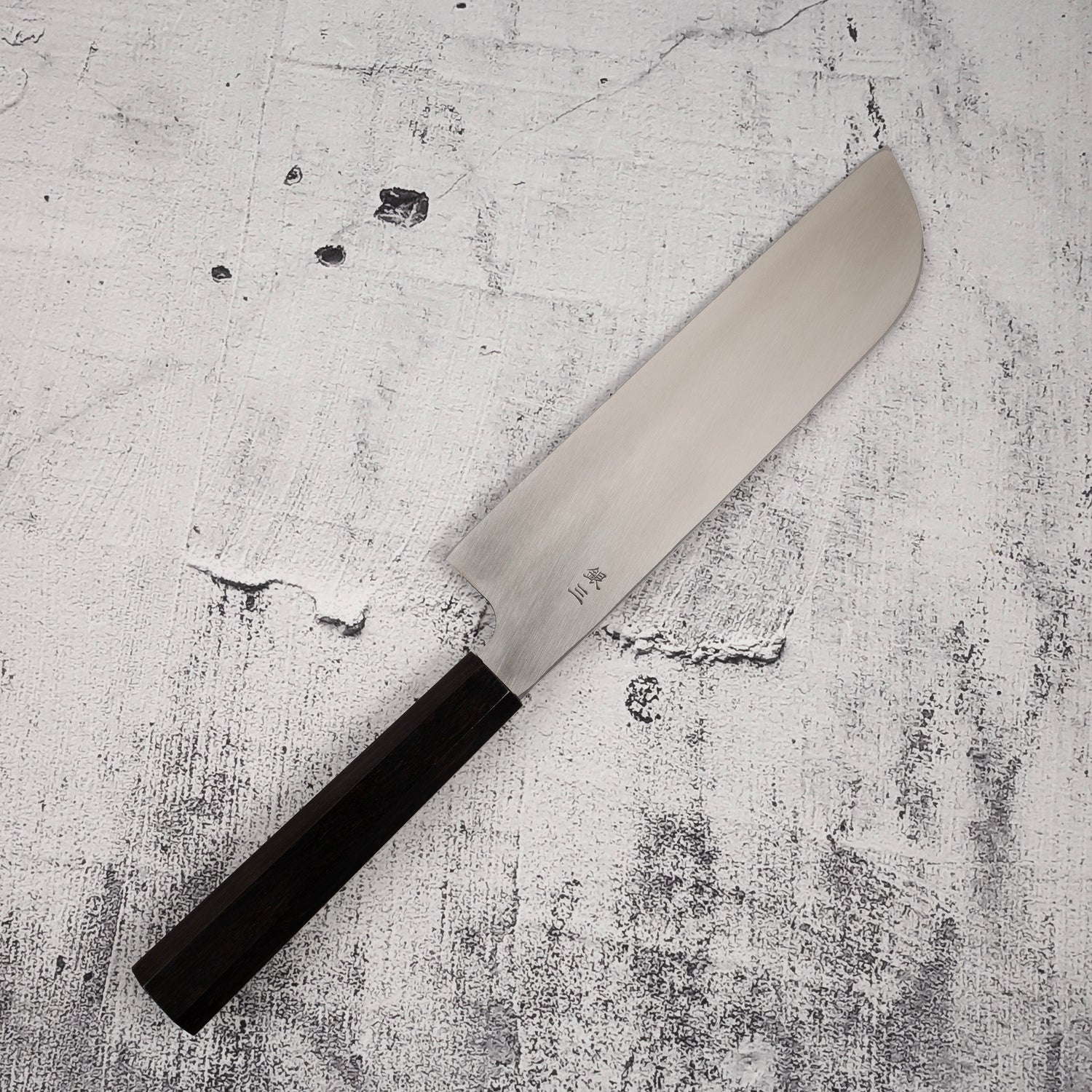 Hatsukokoro x Myojin Shirasagi Ginsan Kamagata Usuba 210mm