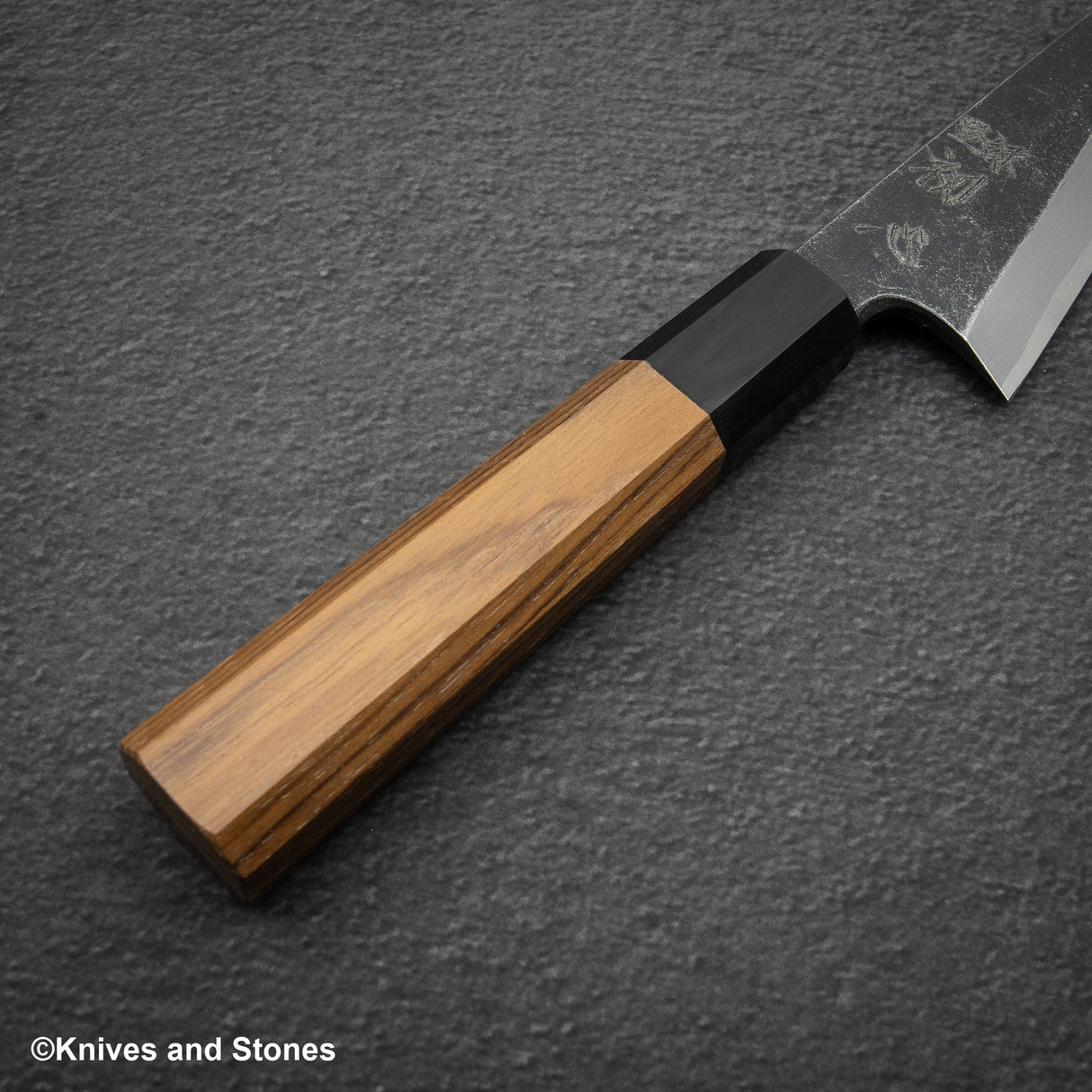 Hatsukokoro x Myojin Shirasagi Blue 2 黑內骨楽剔骨刀 150mm