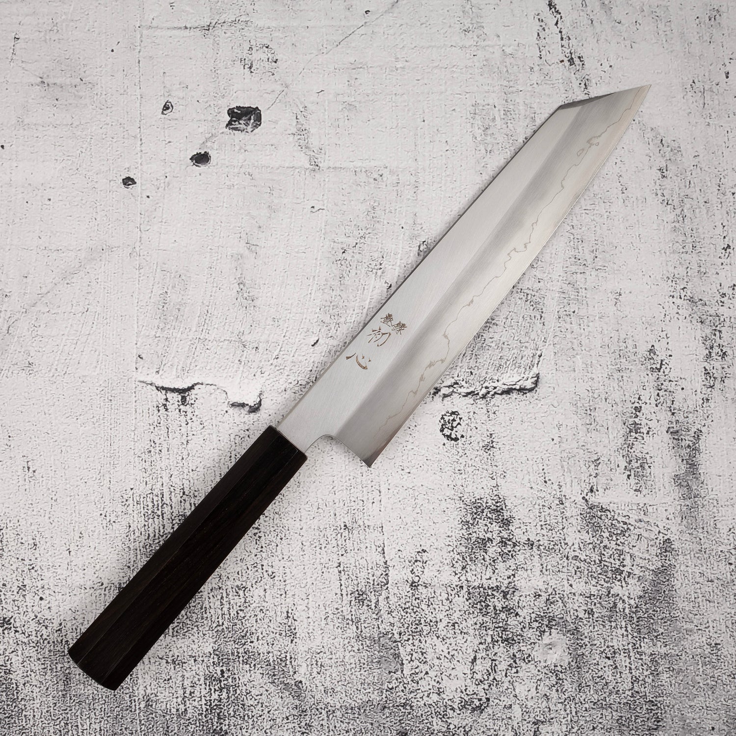 Hatsukokoro x Nakagawa Ginsan Wide-bevel K tip Gyuto 240mm