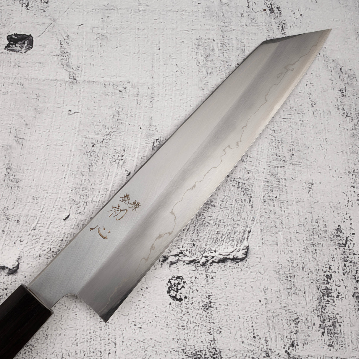 Hatsukokoro x Nakagawa Ginsan Wide-bevel K tip Gyuto 240mm