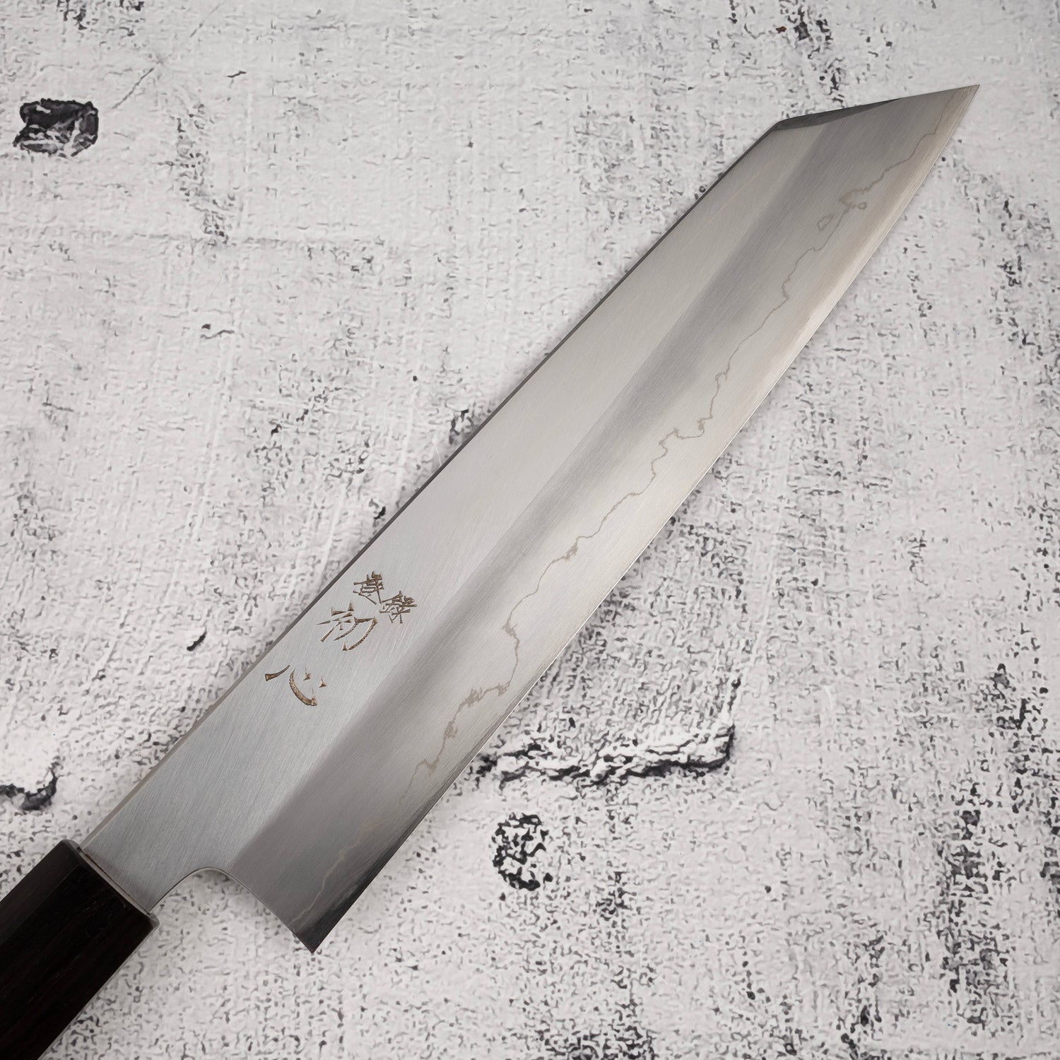 Hatsukokoro x Nakagawa Ginsan Wide-bevel K tip Gyuto 240mm