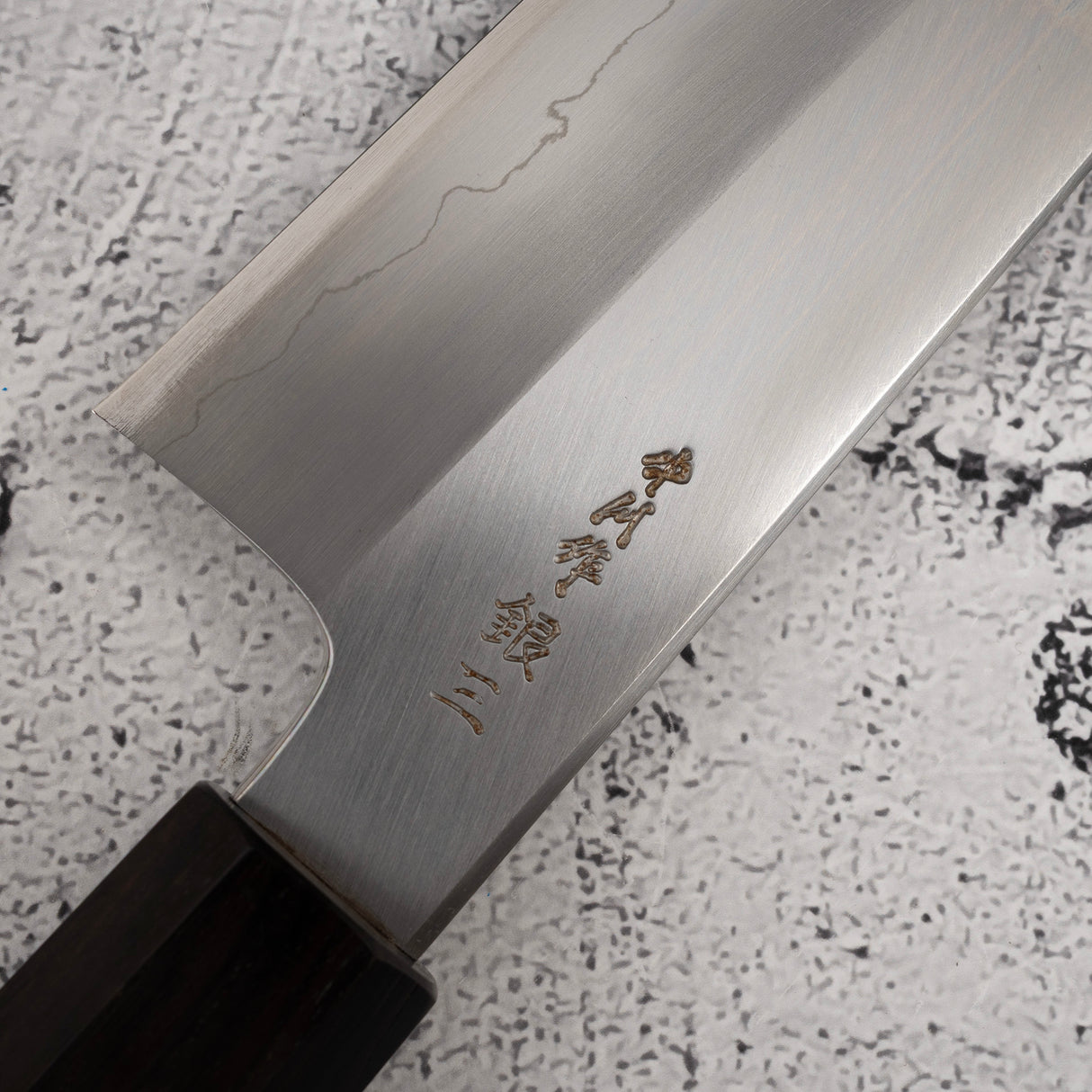 Hatsukokoro x Nakagawa Ginsan Wide-bevel K tip Gyuto 240mm