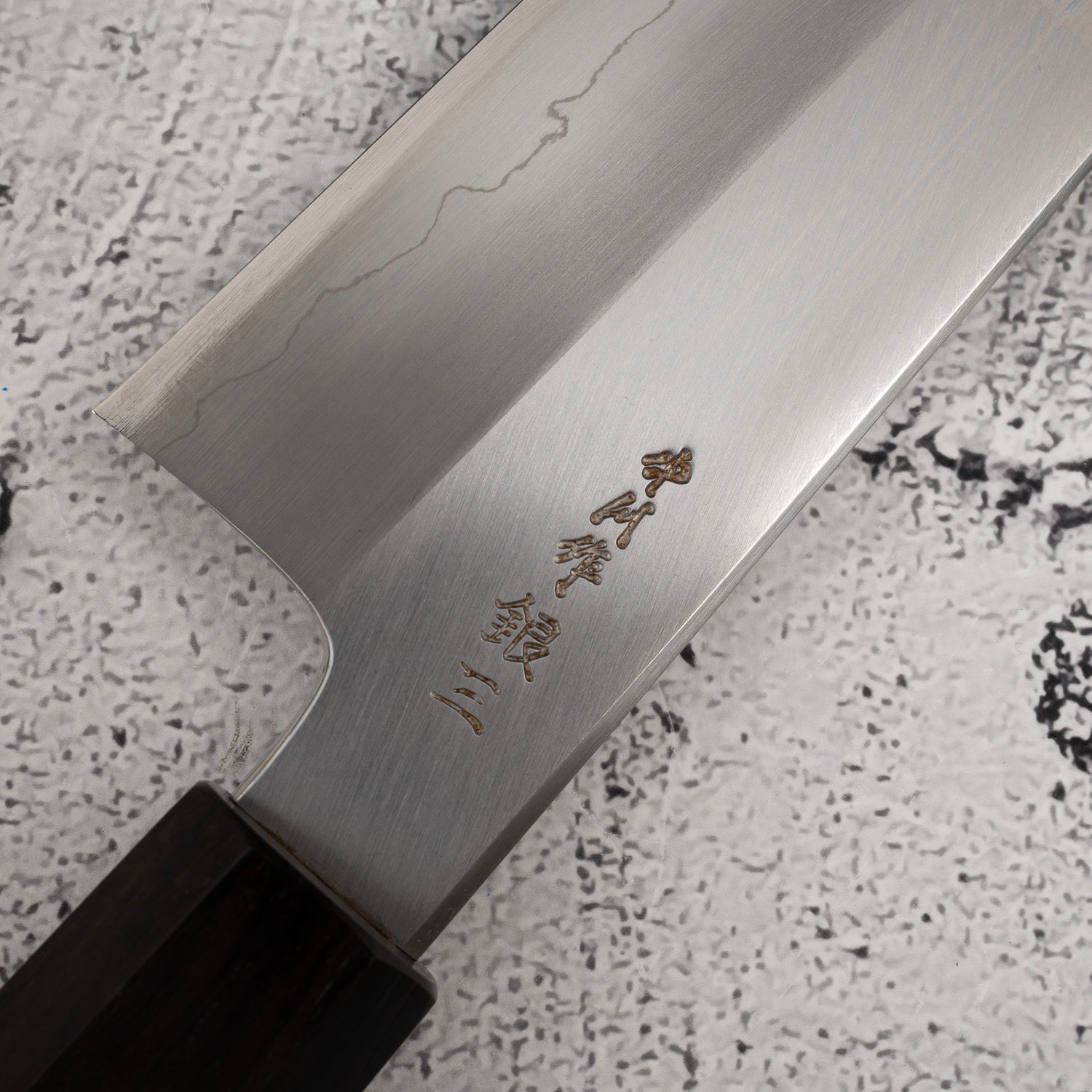 Hatsukokoro x Nakagawa Ginsan Wide-bevel K tip Gyuto 240mm