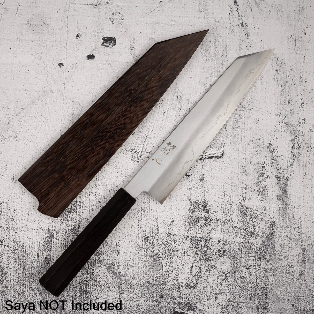 Hatsukokoro x Nakagawa Ginsan Wide-bevel K tip Gyuto 240mm