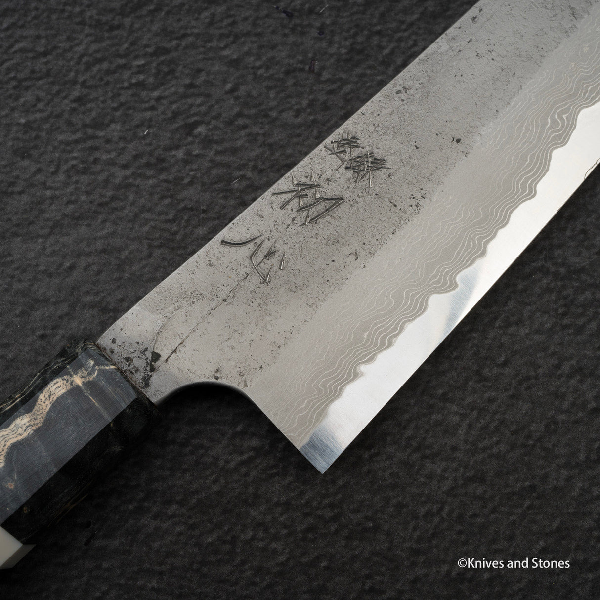 Nigara x Hatsukokoro Ryusui Blue 2 大馬士革文化 170mm