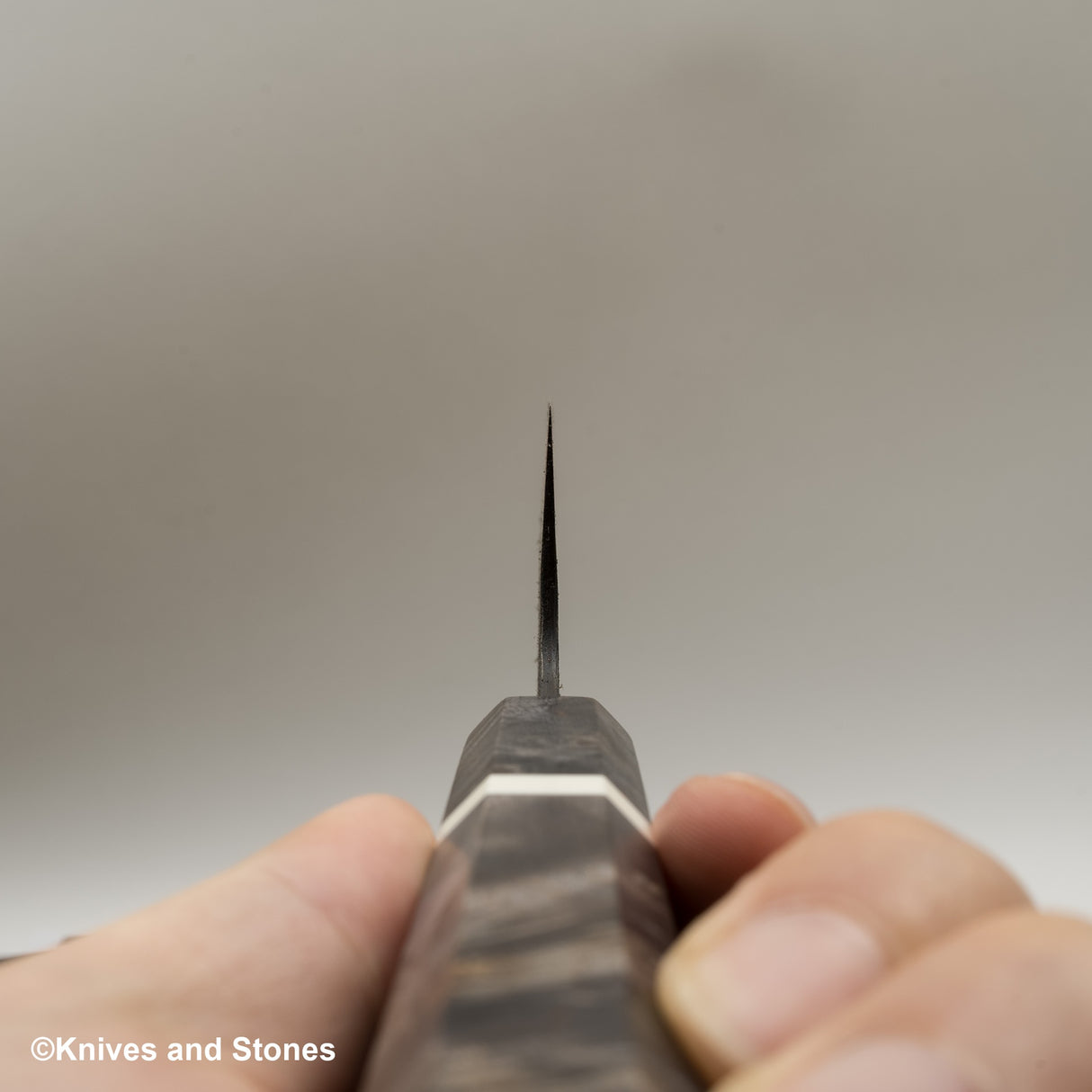 Hatsukokoro x Nigara Yorokobi SLD Copper Tsuchime Damascus K-tip Gyuto 210mm Birch Handle