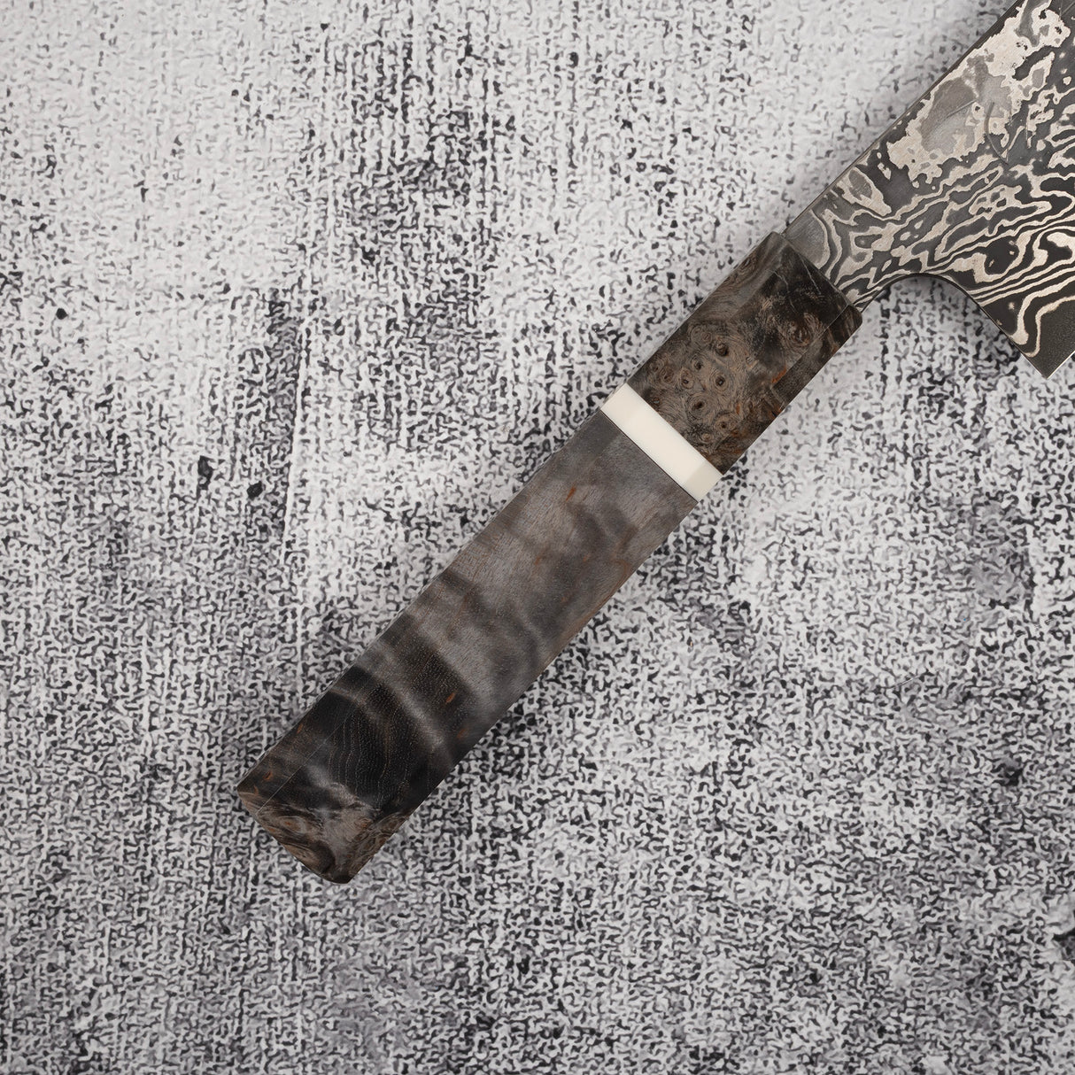 初心 x 二唐 喜特製 SLD 黑打大馬士革文化拋光刀