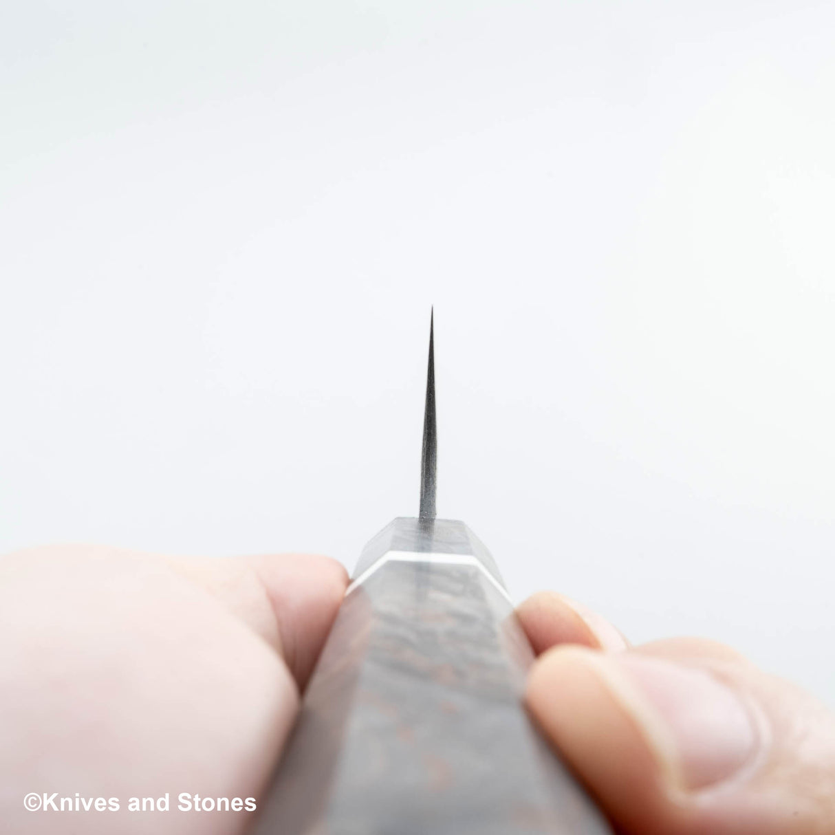 Hatsukokoro x Nigara Yorokobi Special SLD 黑內大馬士革 K 尖 Gyuto 210mm 樺木手柄