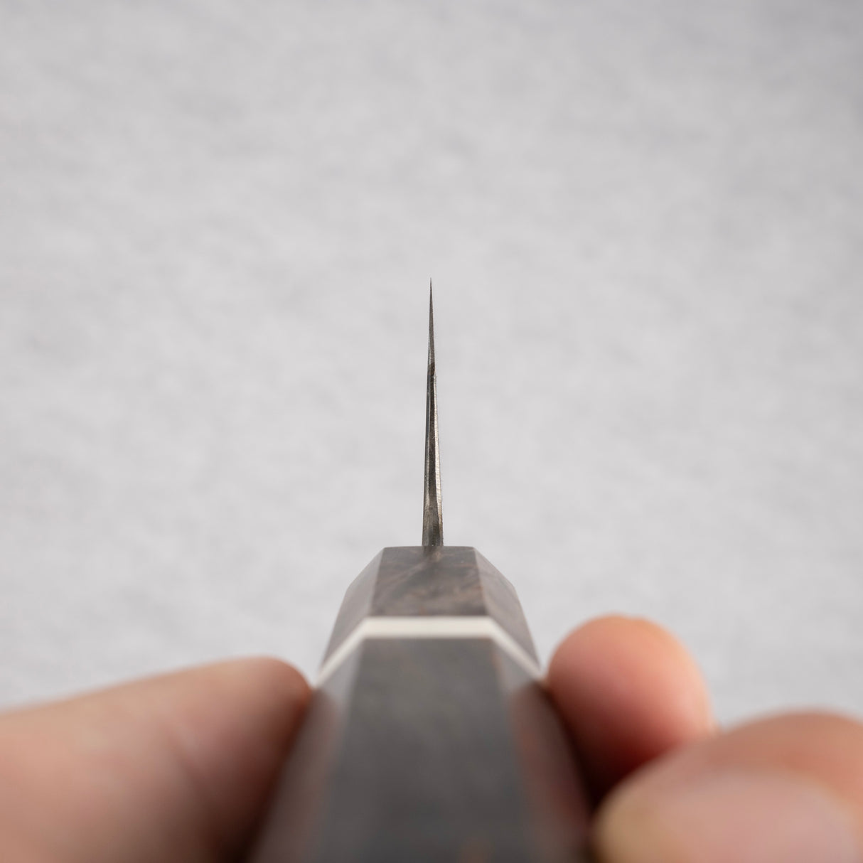 初心 x 中川聰 藍色 1 蝕刻黑大馬士革牛刀 210 毫米