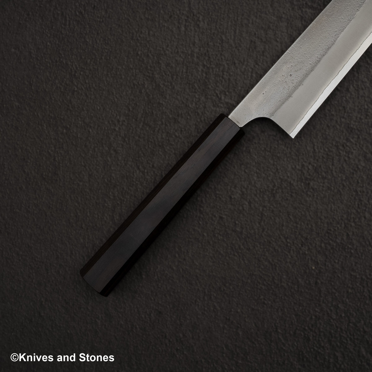 Hatsukokoro x Yoshikane SKD Nashiji Sujihiki 270mm Ebony Handle