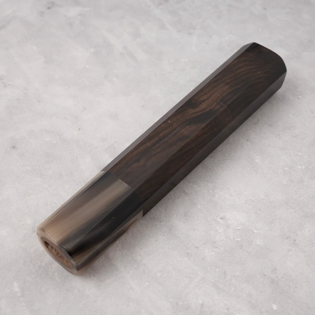 八角柄 黑檀木 金黃牛角 — photo 1