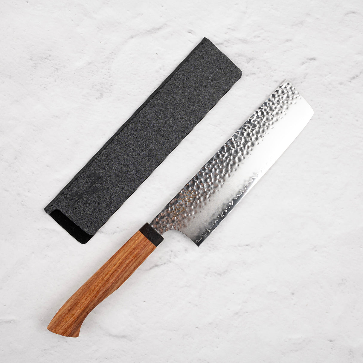 K&S VG10 Tsuchime Sanmai Nakiri 180毫米西式刀柄