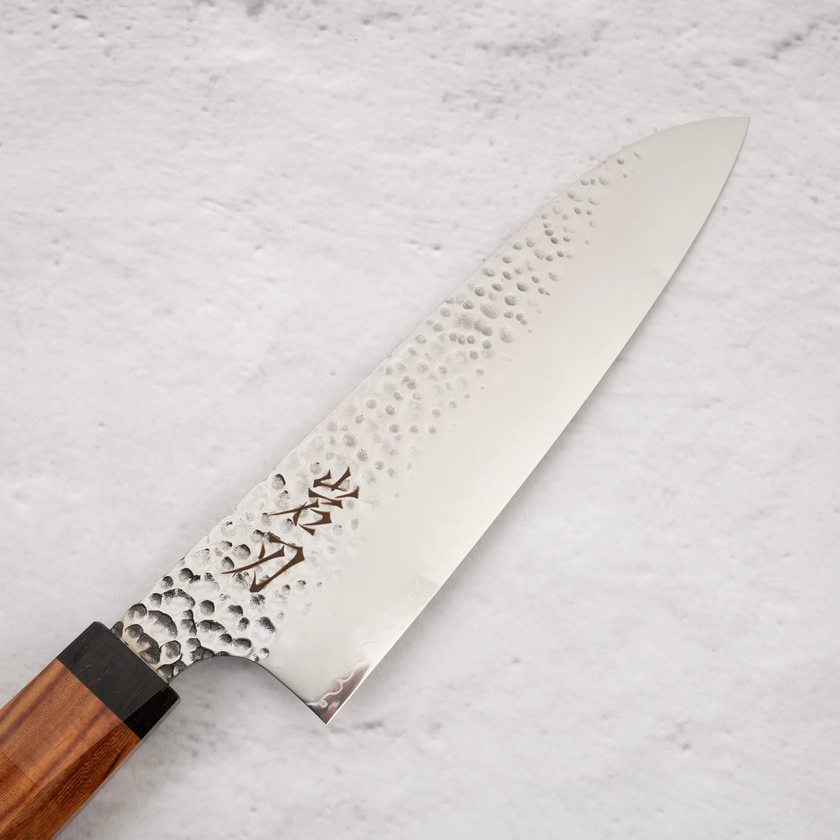 K&S VG10 Tsuchime Sanmai Santoku 180mm Western Handle