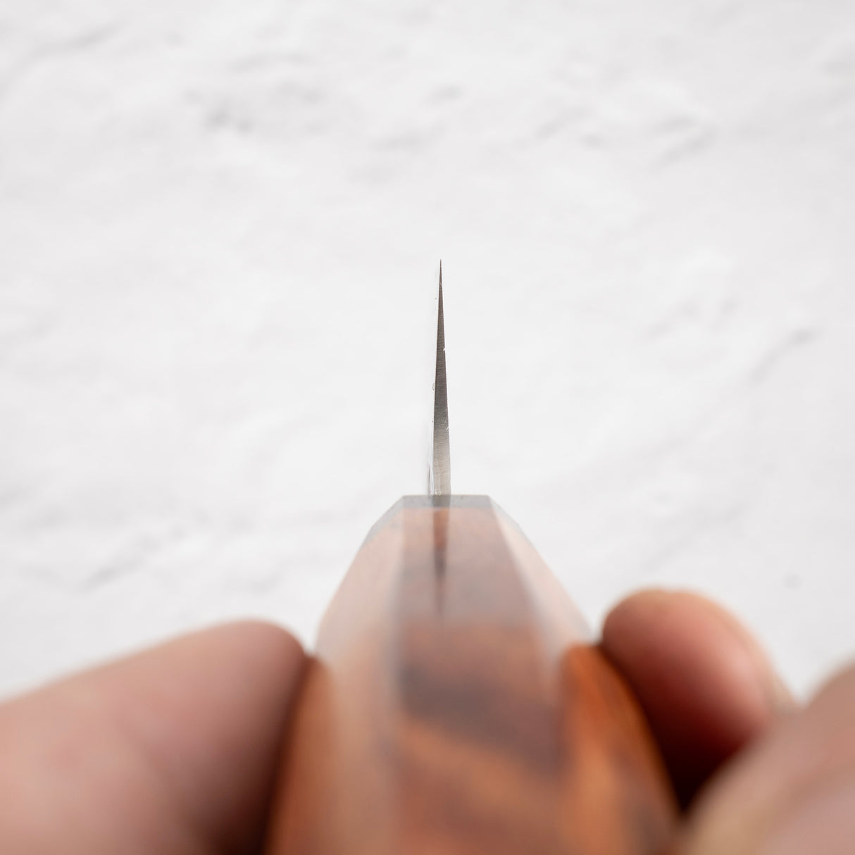 K&S VG10 Tsuchime Sanmai Santoku 180mm Western Handle