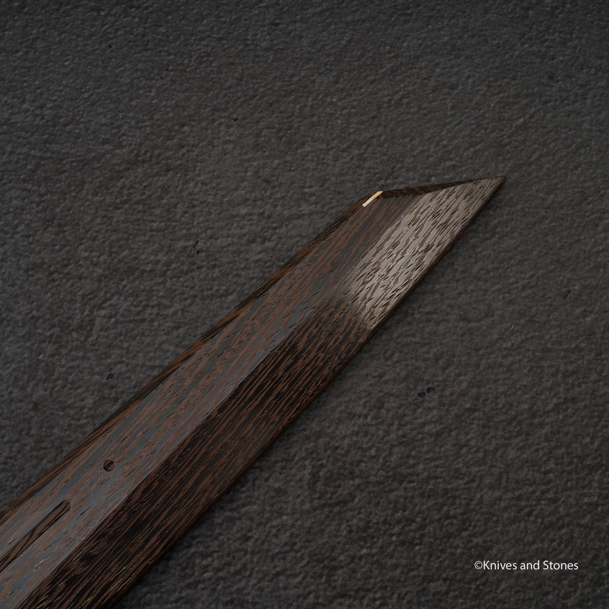 K&S Kritsuke (K-tip) Yanagiba Saya 硬木標準型材