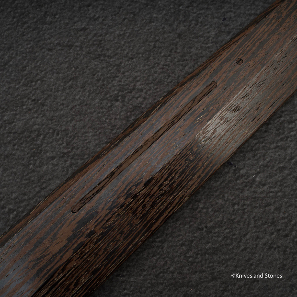 K&S Kritsuke (K-tip) Yanagiba Saya 硬木標準型材