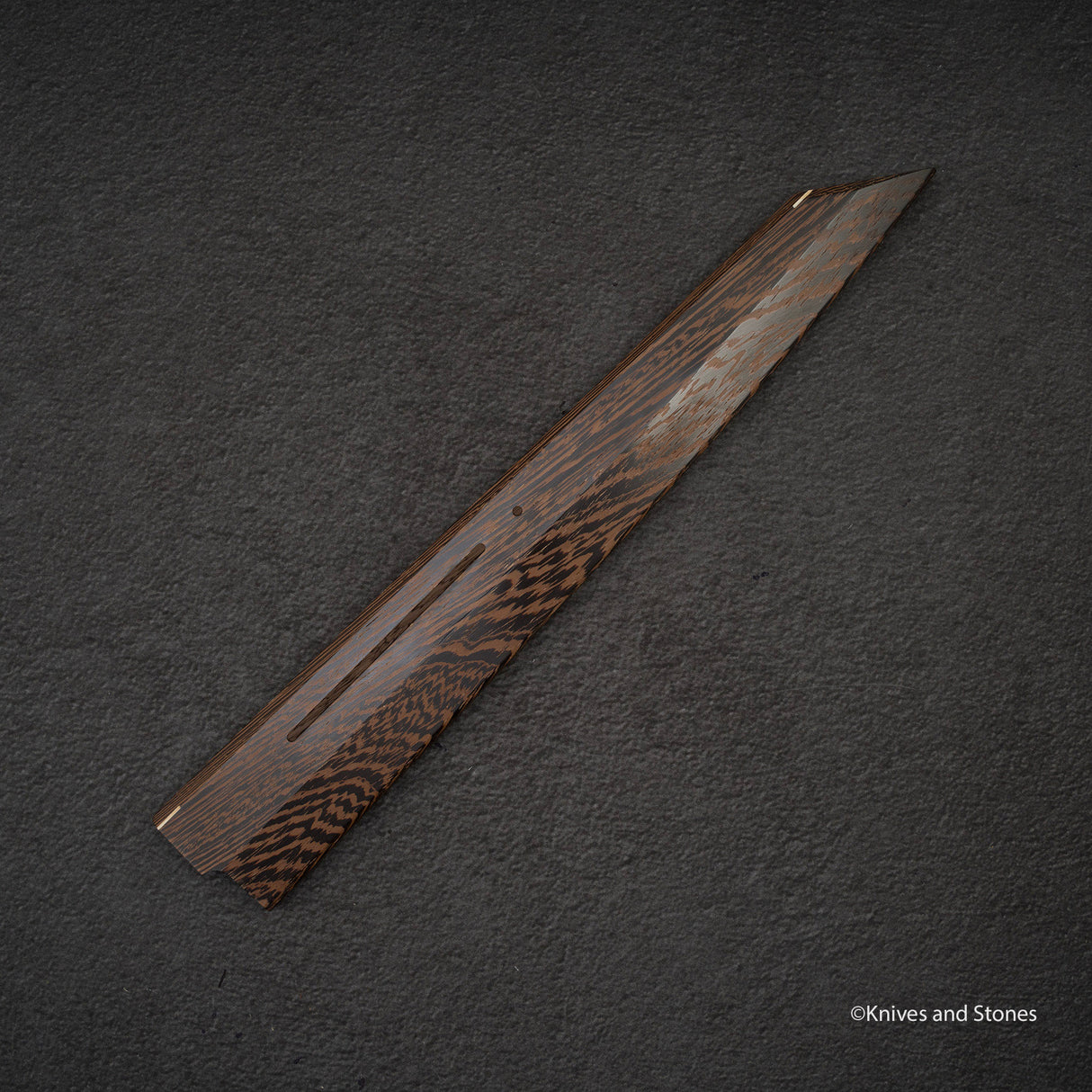 K&S Kritsuke (K-tip) Yanagiba Saya 硬木標準型材