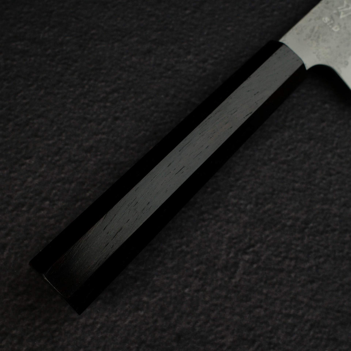 K&S Yuepo SLD Nashiji Ko-Santoku 135mm, Ebony Handle