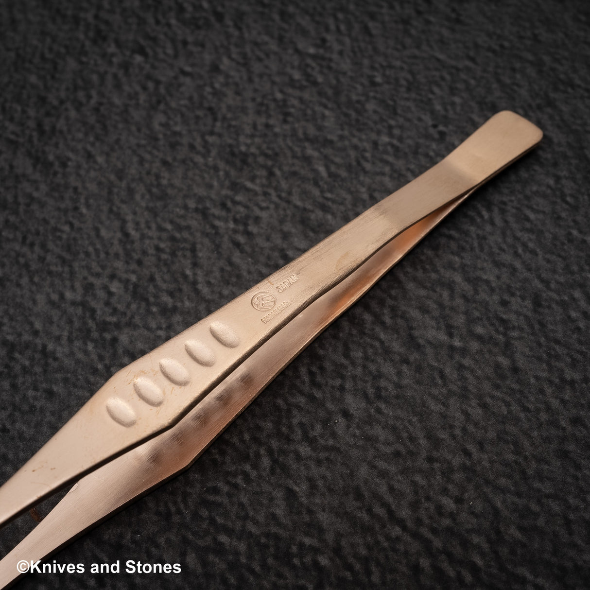 Kankuma Straight Plating Tweezers 21cm