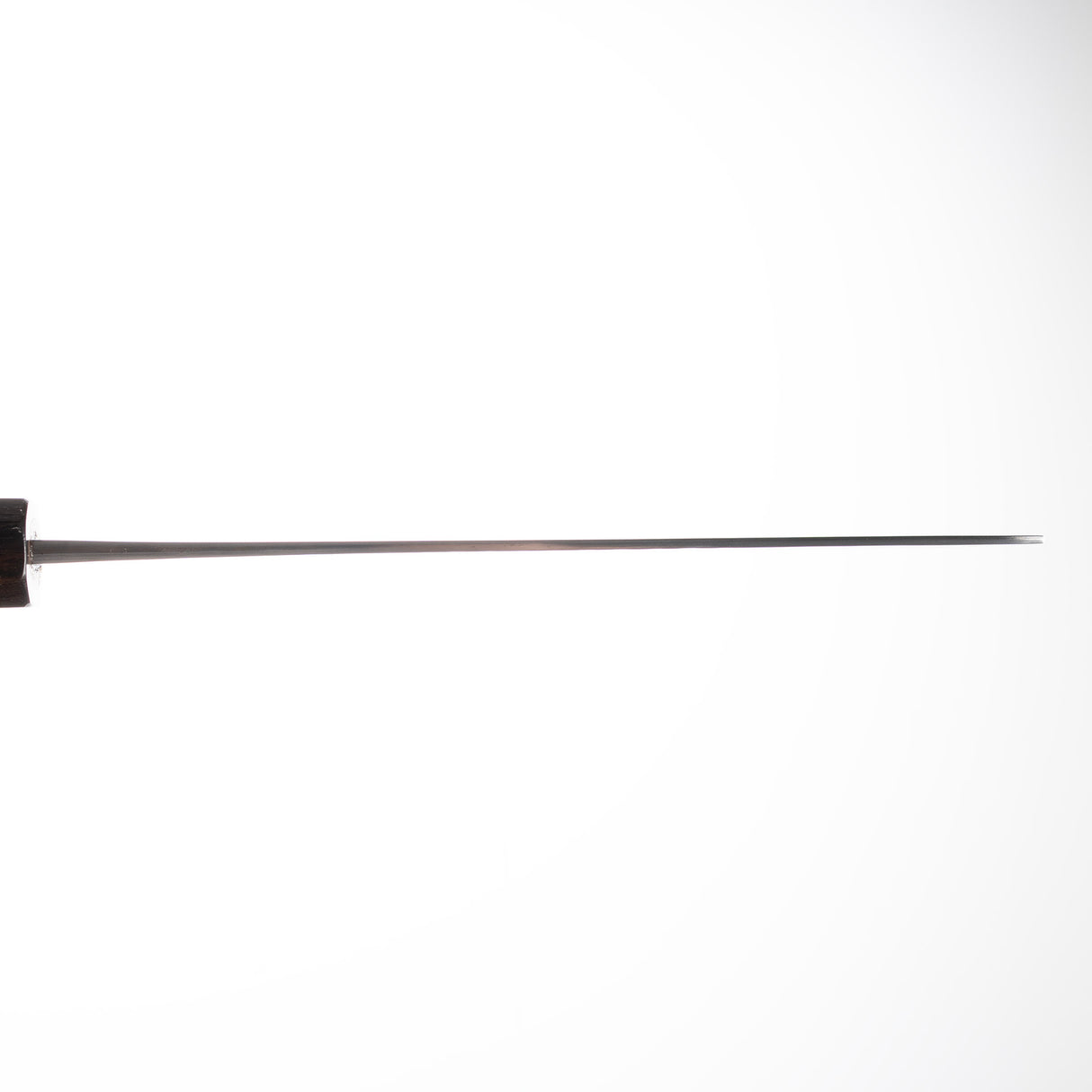 安立勝重 青紙二號槌目菜切 170mm 不鏽鋼夾層 黑檀手柄