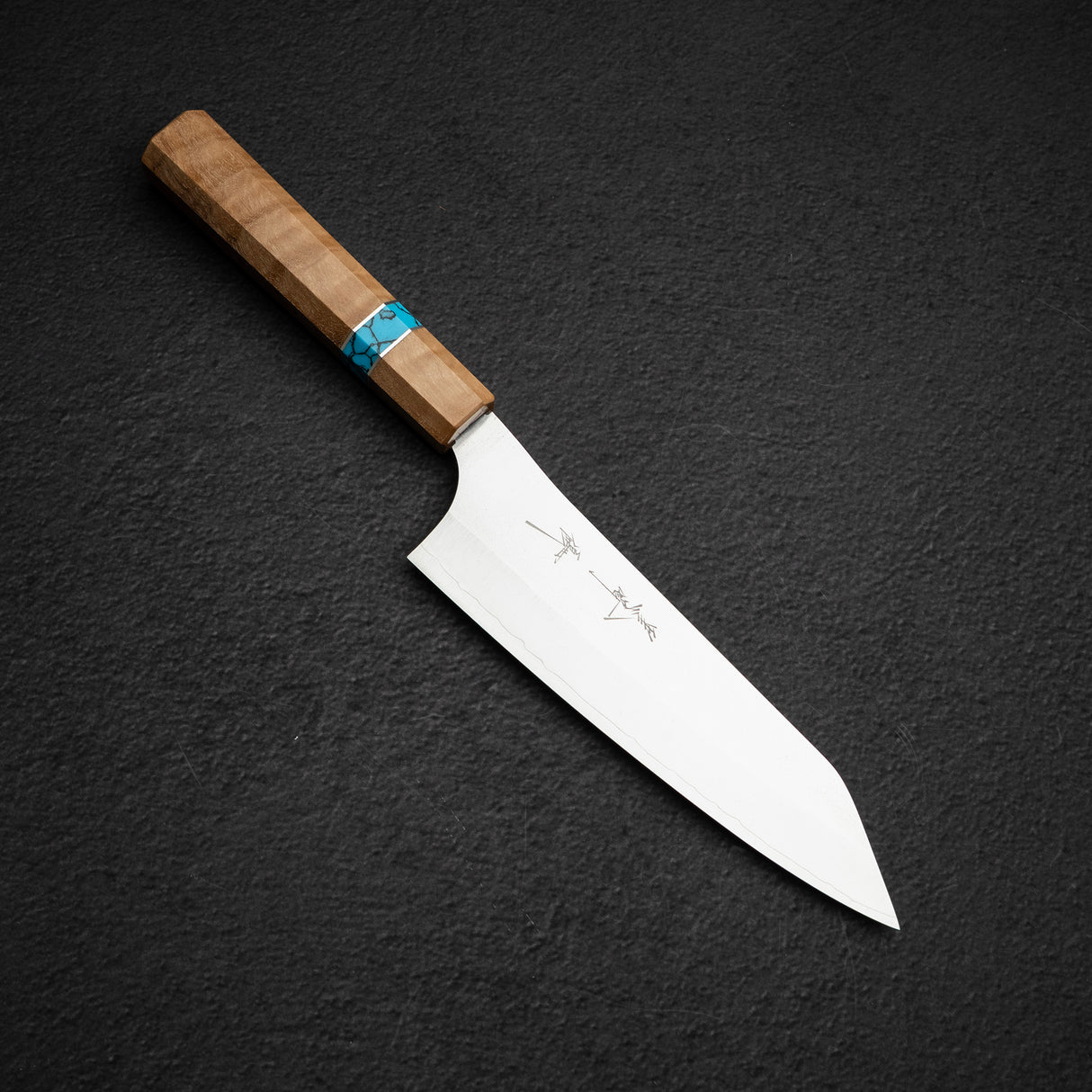 黑崎優 Gekko VG XEOS Bunka 165mm-綠松石飾環