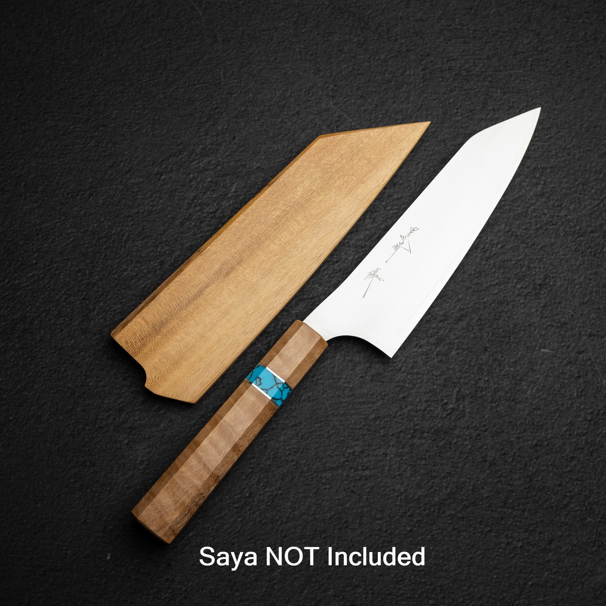 黑崎優 Gekko VG XEOS Bunka 165mm-綠松石飾環