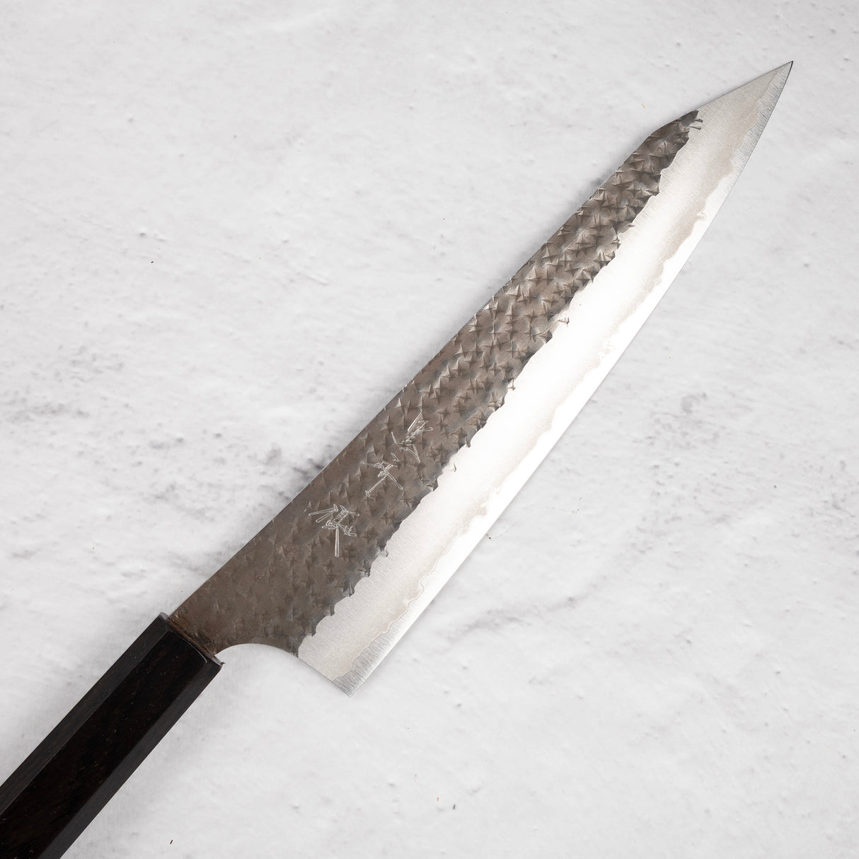 黑崎國線 Ei Aogami Super K Tip Gyuto 210mm 烏木手柄