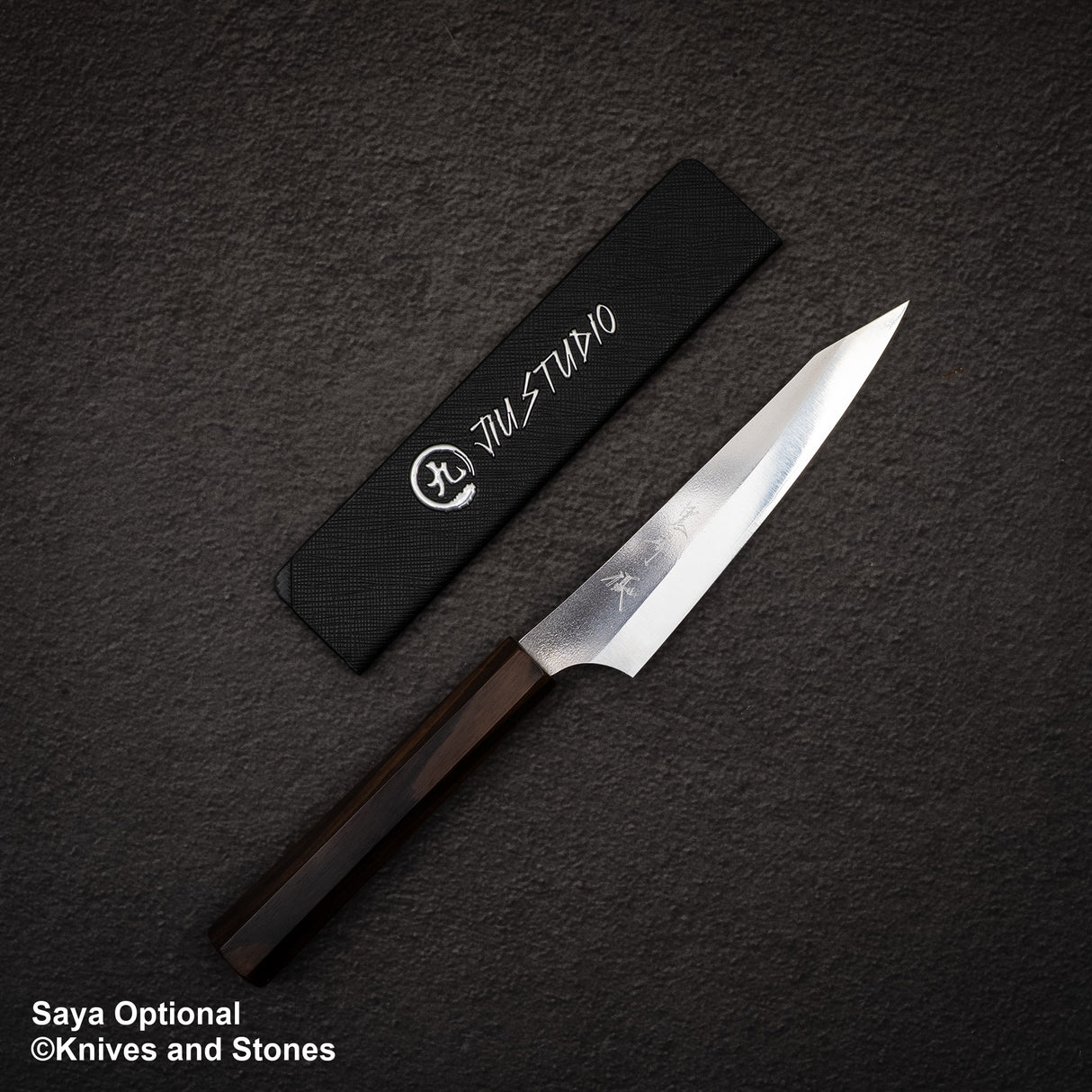 Kurosaki VG XEOS Gekko Petty 130mm 烏木手柄