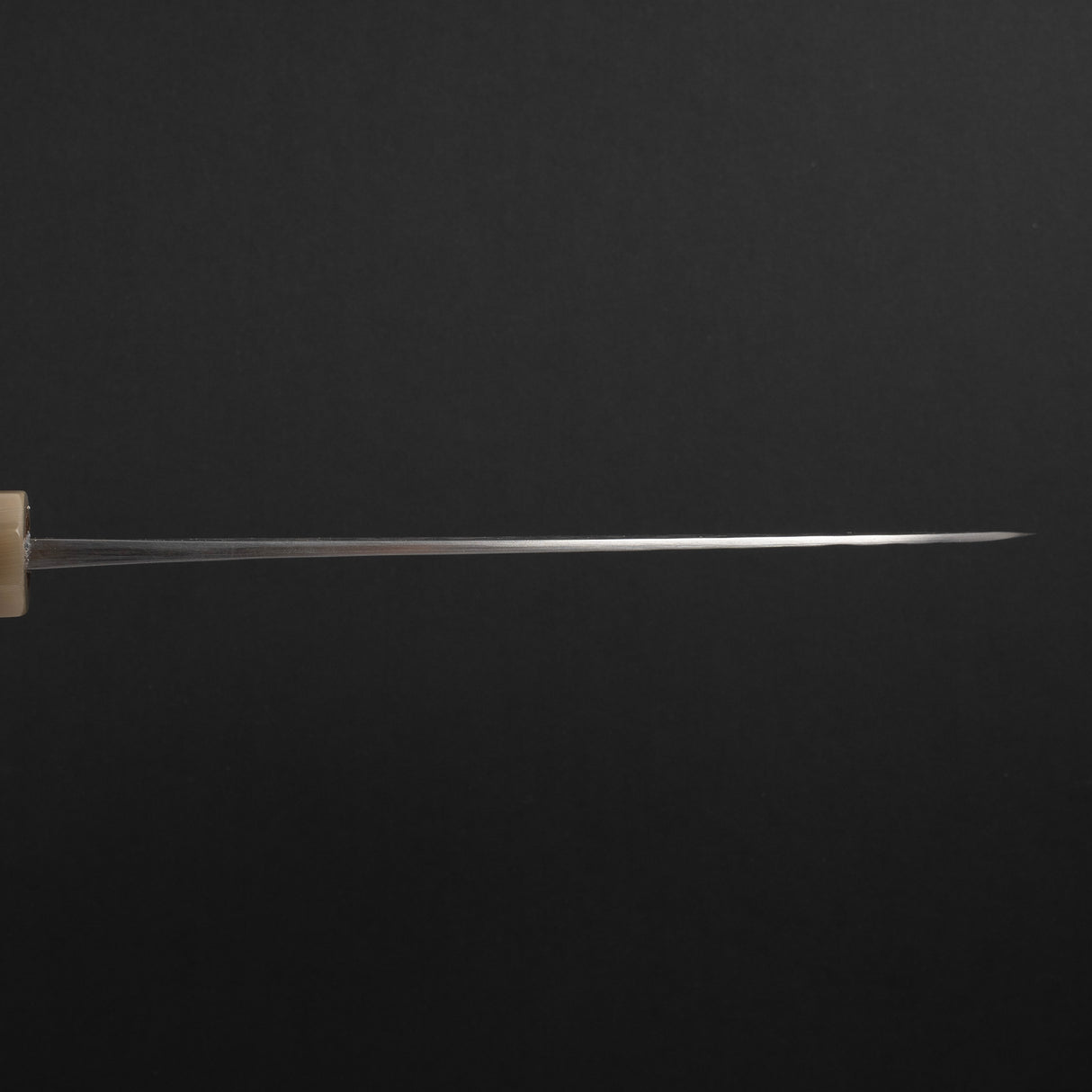 Masakage Koishi AS Santoku 175mm, Aogami Super Kurouchi Tsuchime K&S Hearted-shaped Ironwood Handle