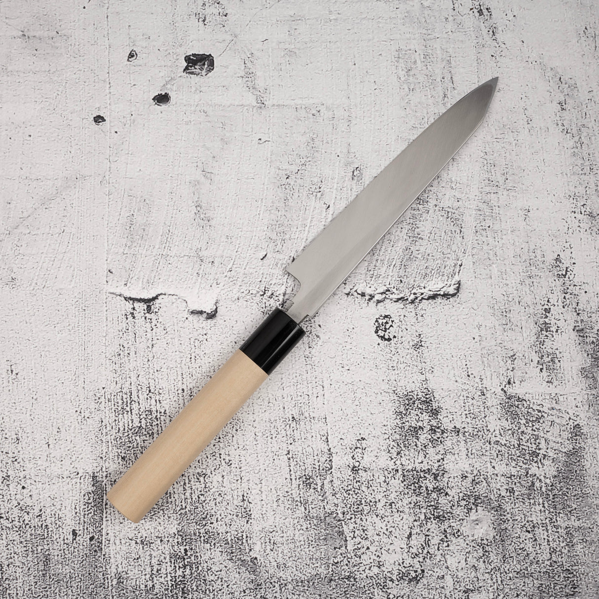 正本白二切付柳刃 165mm KS4616 附鞘