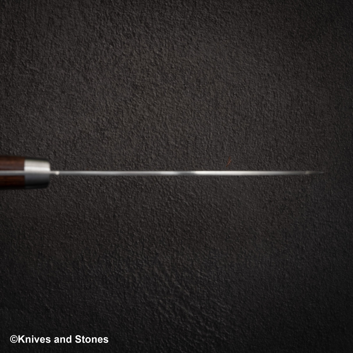 Masutani Sairyu VG10 Damascus Small Santoku 135mm Western Handle