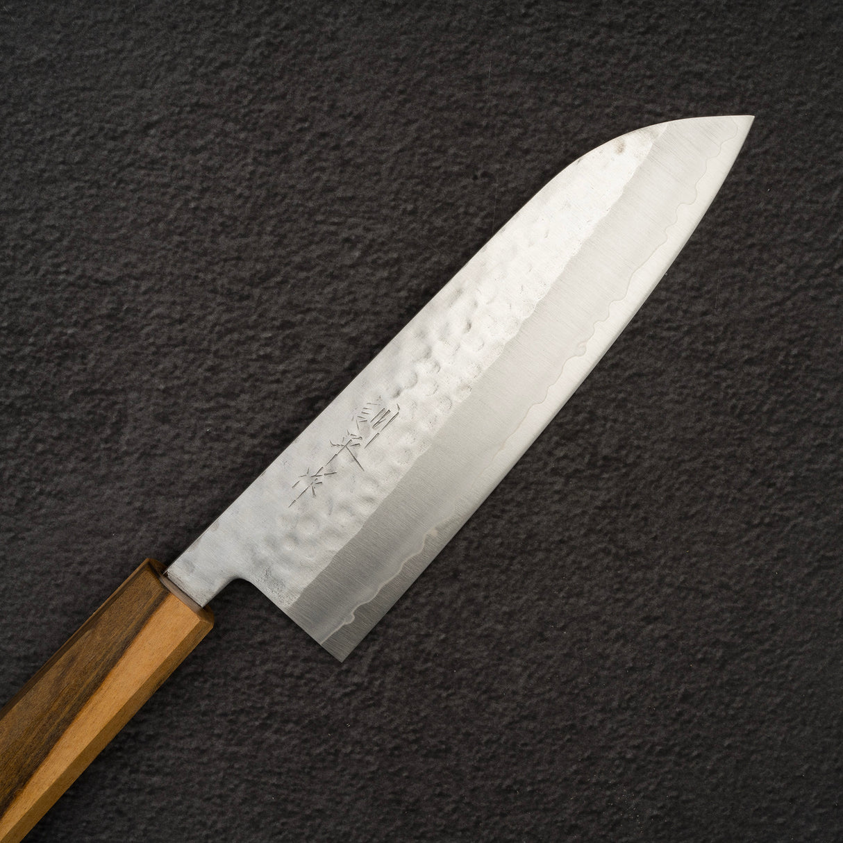 Masutani VG1 Tsuchime Santoku 170mm 黑色 Chacate 手柄