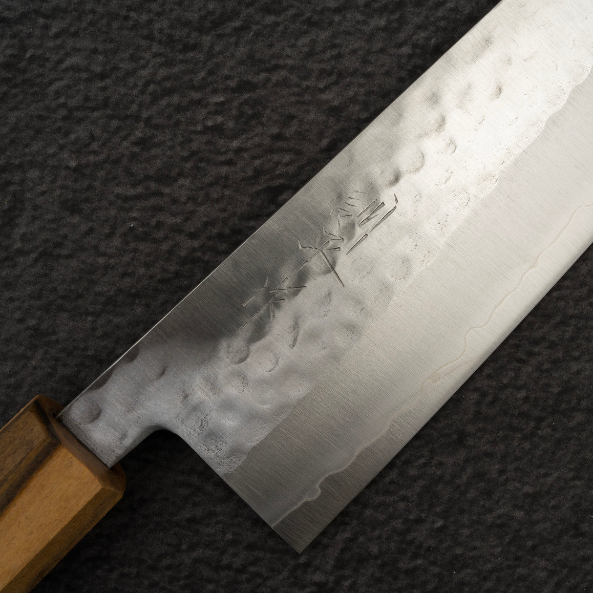 Masutani VG1 Tsuchime Santoku 170mm 黑色 Chacate 手柄