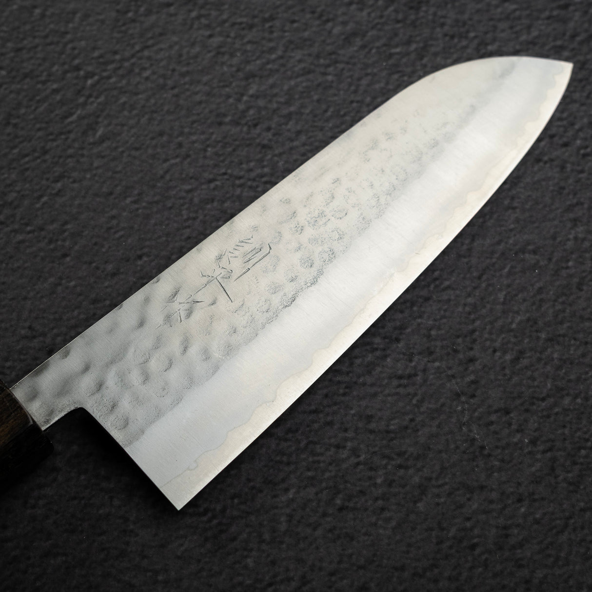 Masutani VG1 Tsuchime Santoku 170mm Black Chacate Handle