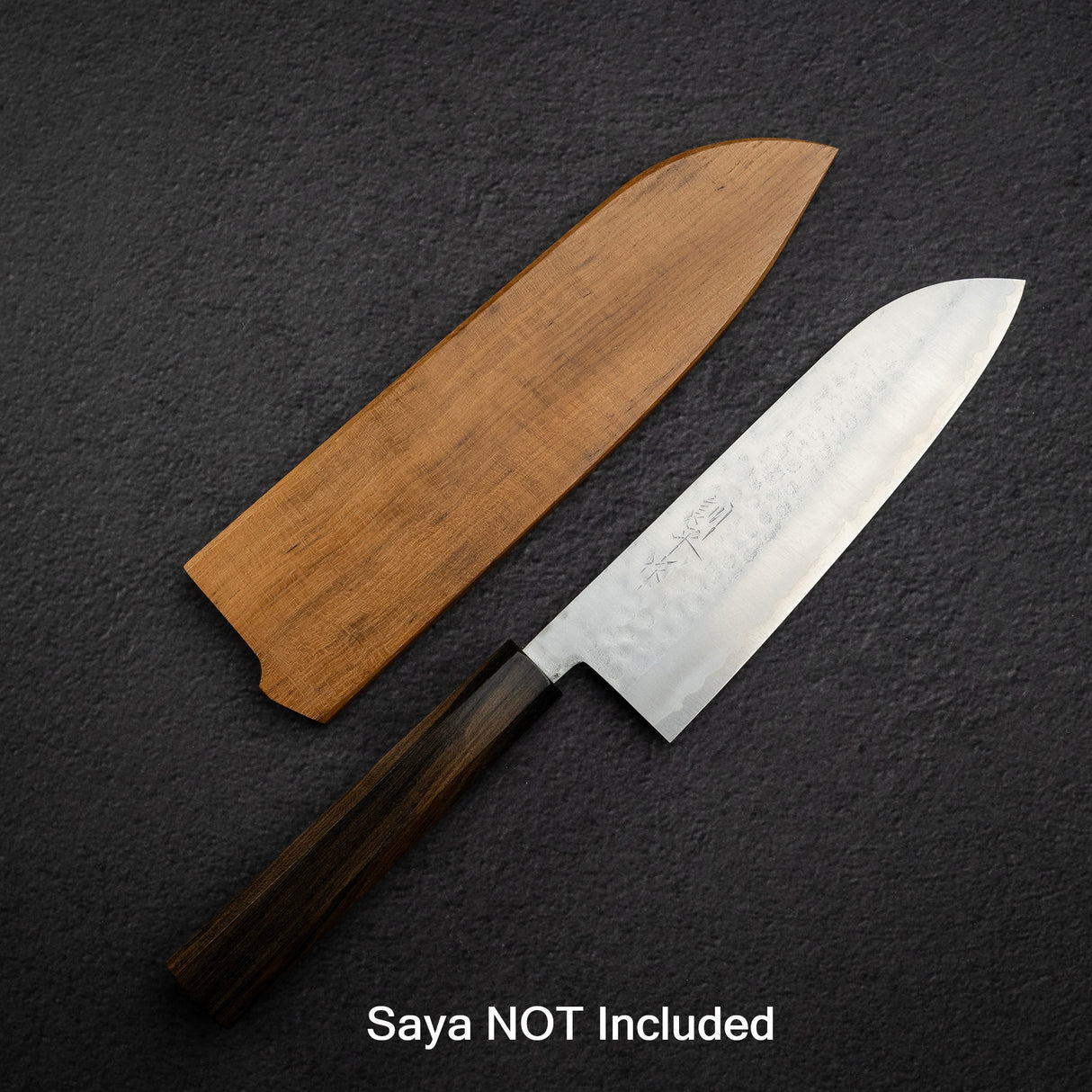 Masutani VG1 Tsuchime Santoku 170mm Black Chacate Handle