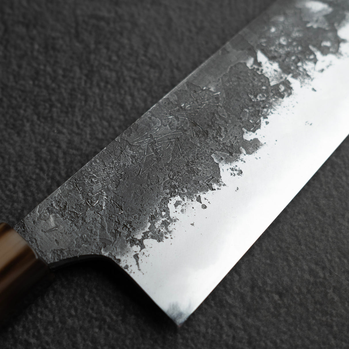 真崎作 White 2 Kurouchi Nakiri 180mm