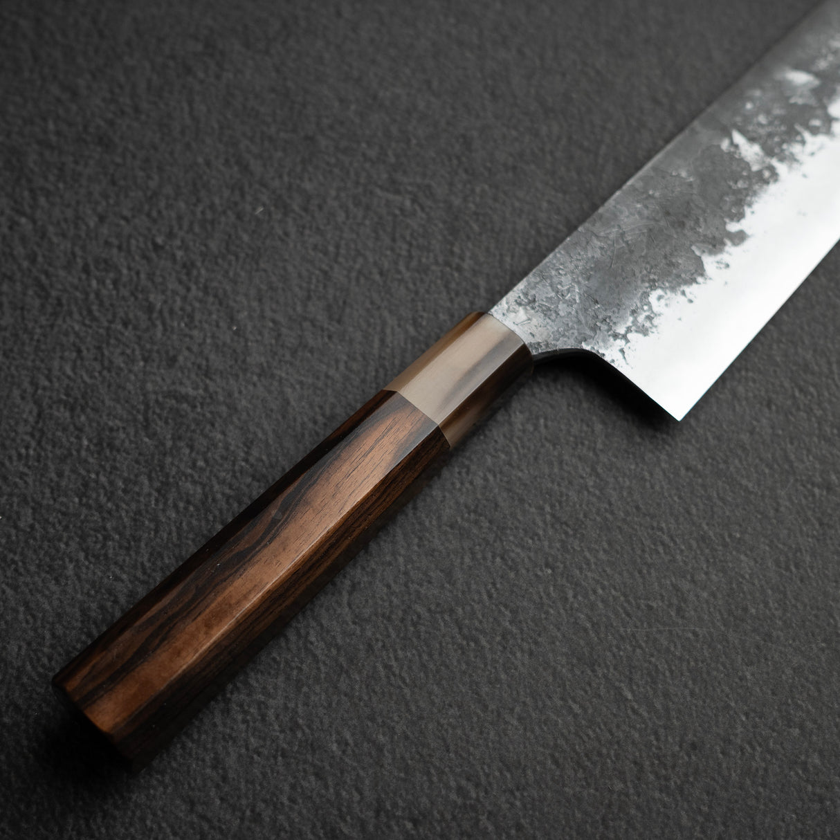 真崎作 White 2 Kurouchi Nakiri 180mm